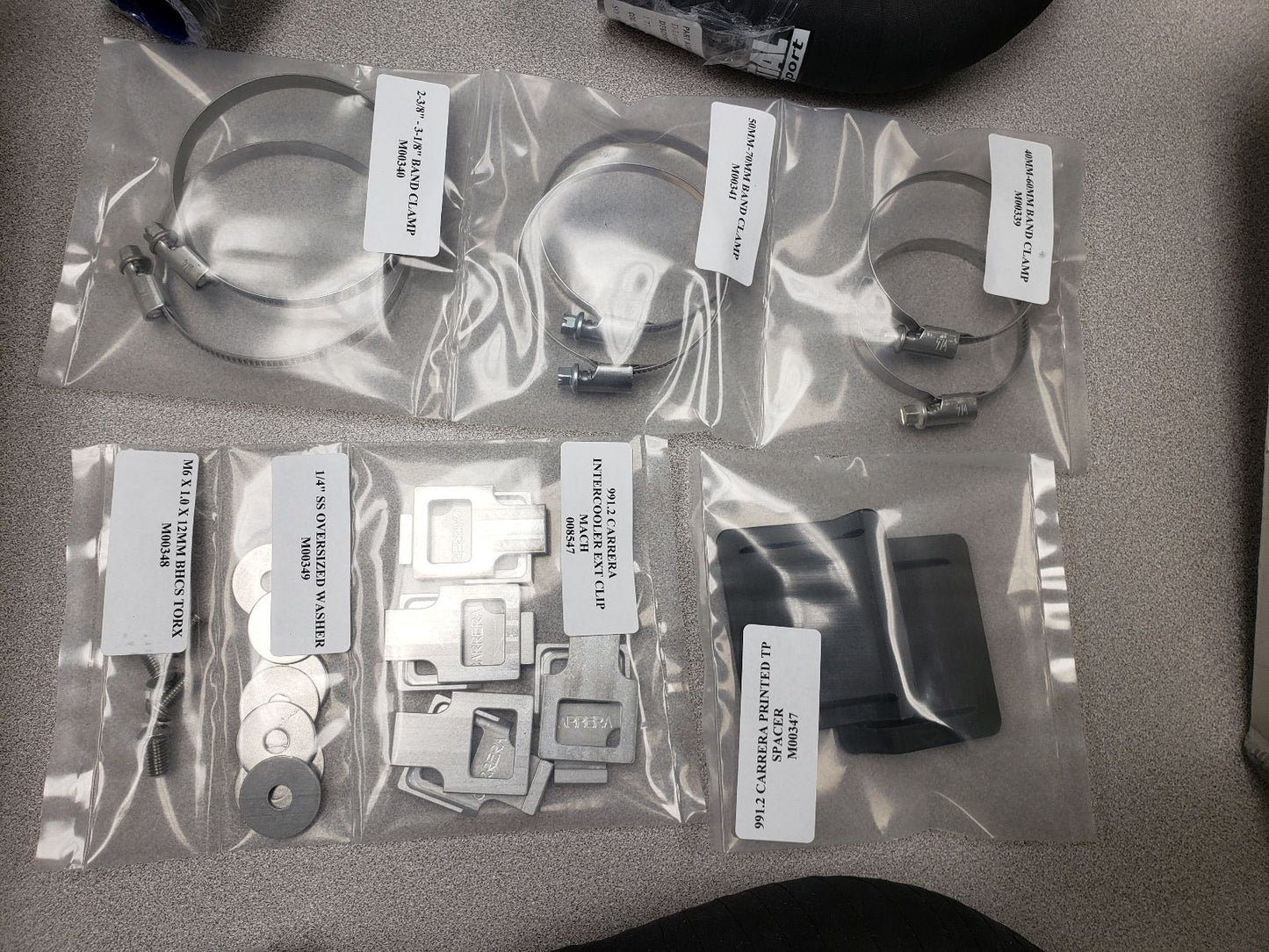 Tial Porsche 991.2 3.0L Carrera / S / T / GTS Intercooler Upgrade Kit