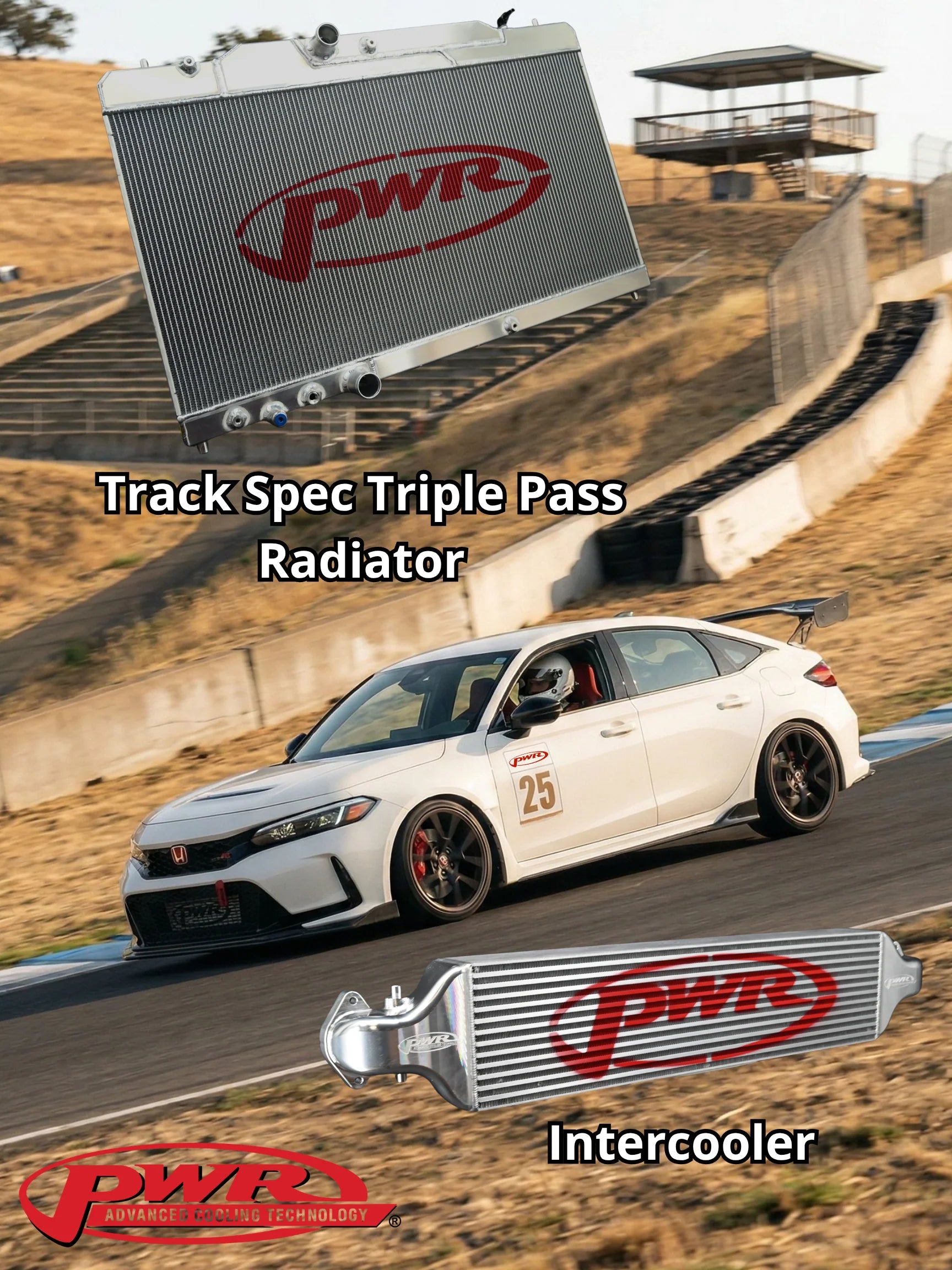 PWR 2023+ Honda Civic Type R (FL5) Track Bundle