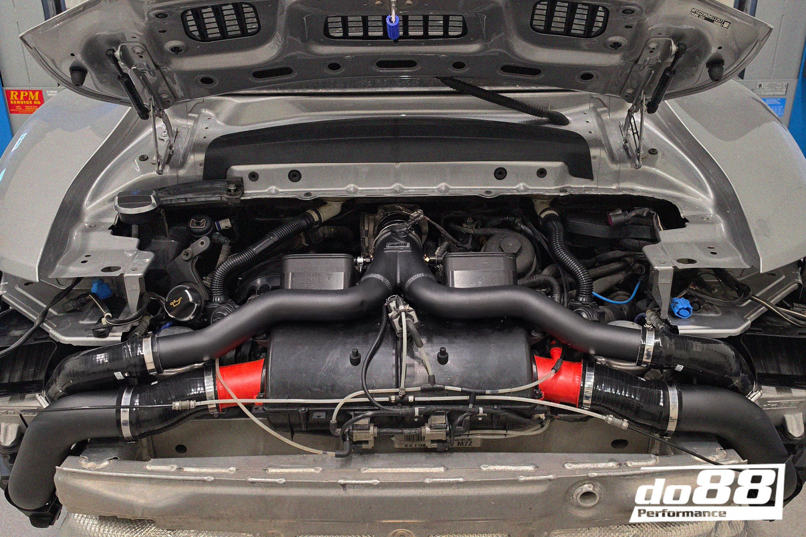 Porsche 911 Carrera (991.2) Y-Pipe, for do88 IC