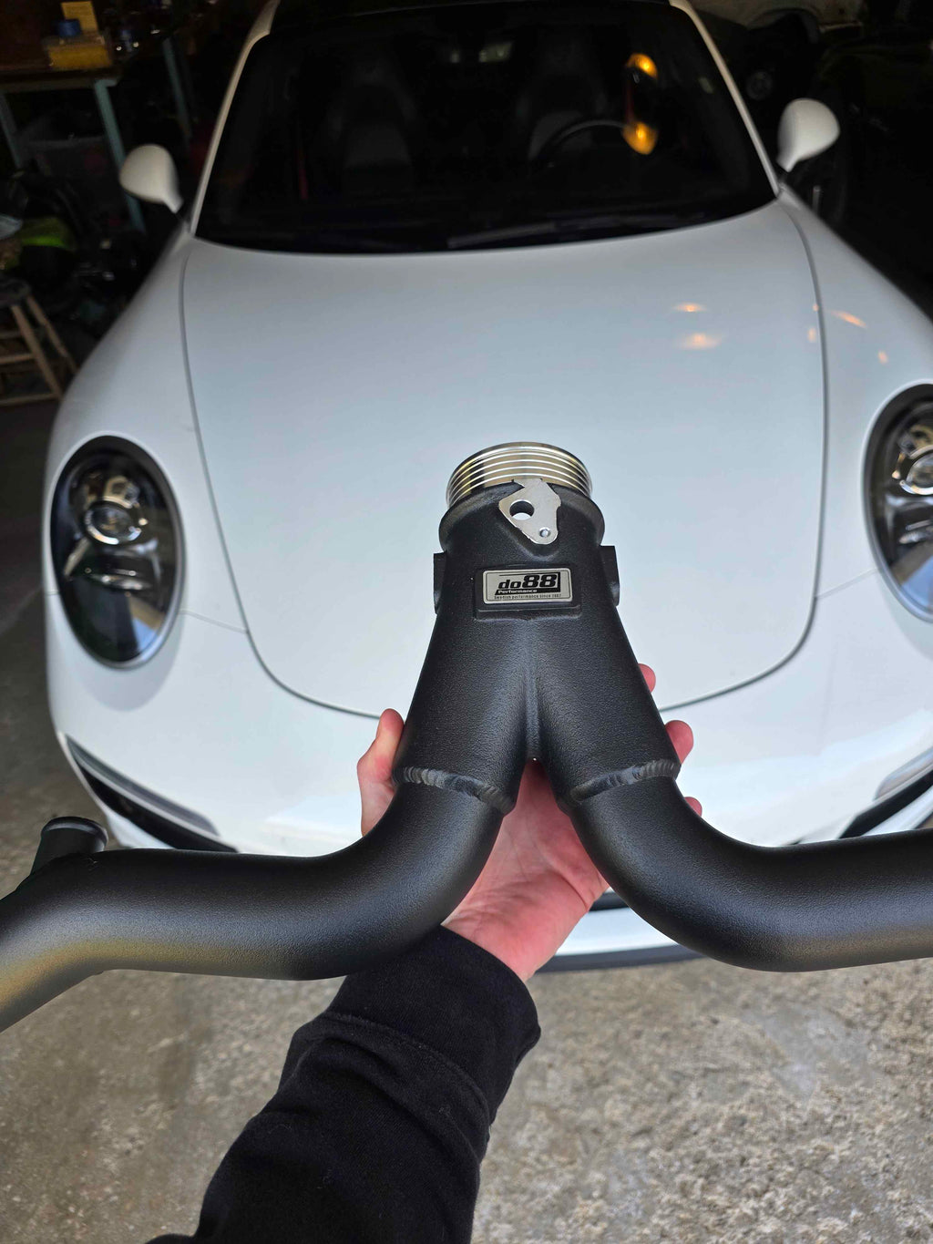 Porsche 911 Carrera (991.2) Y-Pipe, for do88 IC