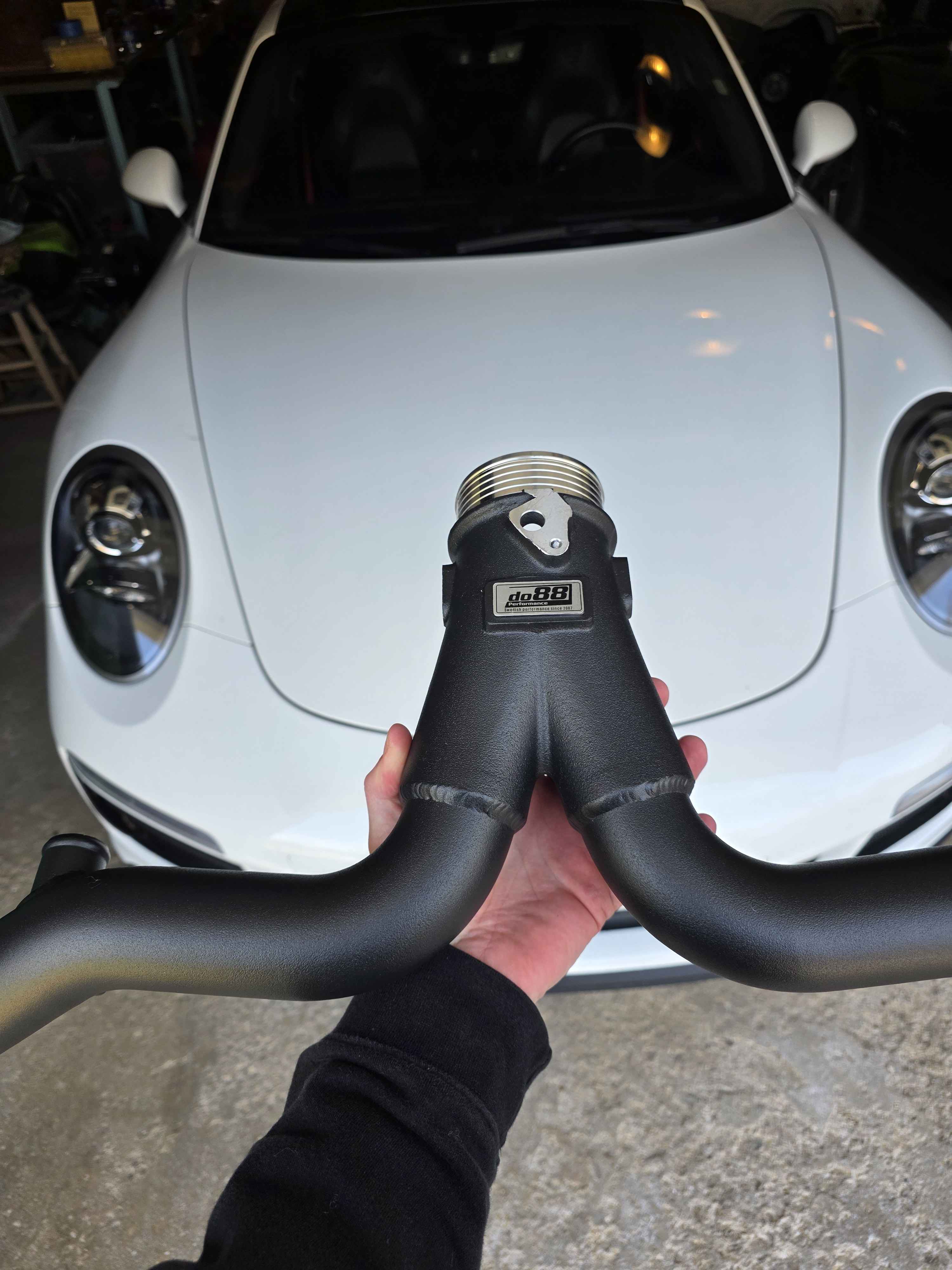 Porsche 911 Carrera (991.2) Y-Pipe, for do88 IC