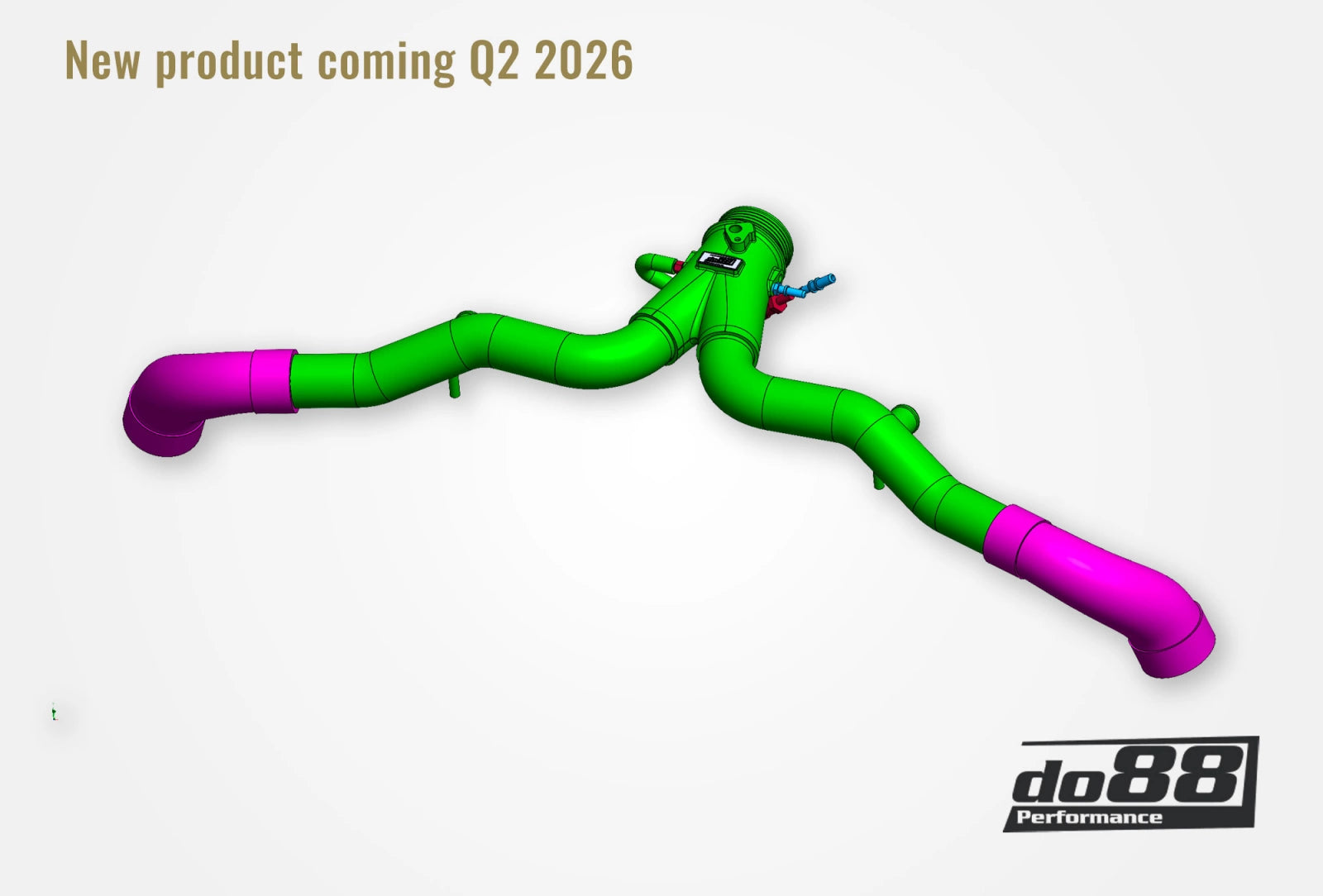 Porsche 911 Carrera (991.2) Y-Pipe, for do88 IC