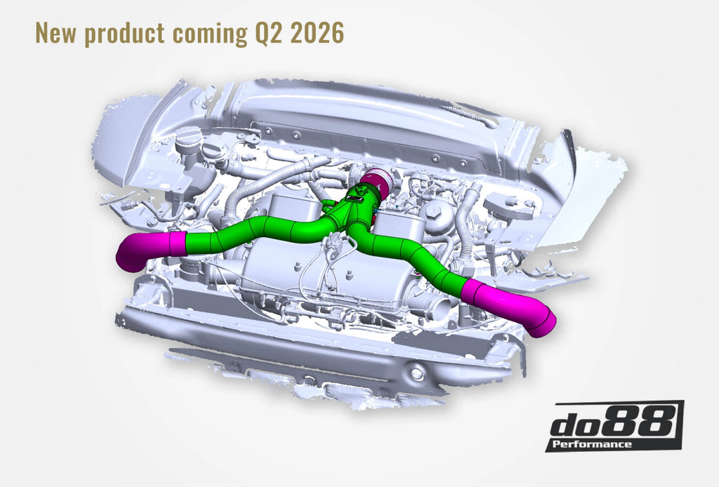 Porsche 911 Carrera (991.2) Y-Pipe, for do88 IC