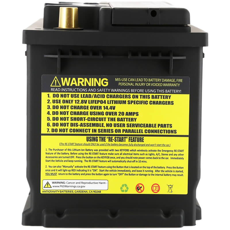 Antigravity H5/Group-47 Lithium Car Battery (fits FK8/FL5)